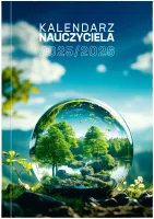 Kalendarz Nauczyciela 2025/2026 A5 Tygodniowy Pcv, Eko