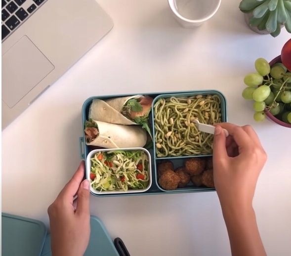 MEPAL BENTO ŚNIADANIÓWKA LUNCH BOX POJEMNIK KANAPNIK BEZ BPA DUŻY 1,5 L zdjęcie 3