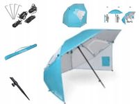 PARASOL SUPER NA PLAŻE DO OGRODU WYTRZYMAŁY DUŻY SKŁADANY NA PREZENT