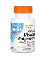 DOCTOR'S BEST Natural Vision Enhacers with FloraGLO Lutein - (60 kaps.)