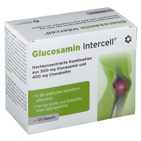 INTERCELL PHARMA Glucosamin Intercell (120 kaps.) zdjęcie 1