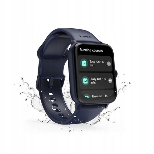 Smartwatch HAMA 6010 GPS Prostokątny Niebieski na Arena.pl
