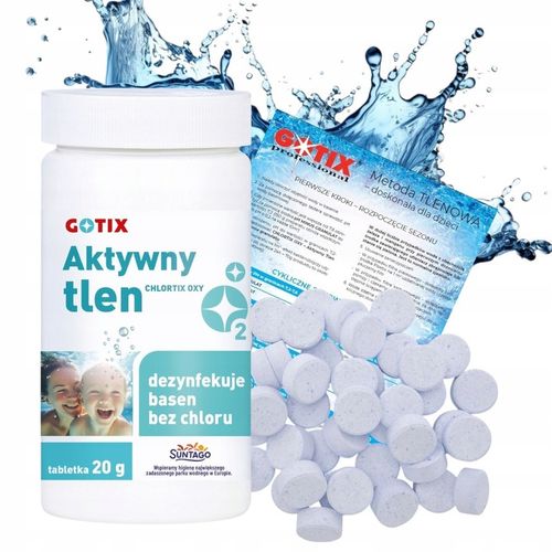 AKTYWNY TLEN do Jacuzzi Basenu spa Wody 1kg BEZ CHLORU Basen Tabletki na Arena.pl