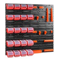 Tablica warsztatowa narzędziowa 80 x 80 cm + 20 kuwet