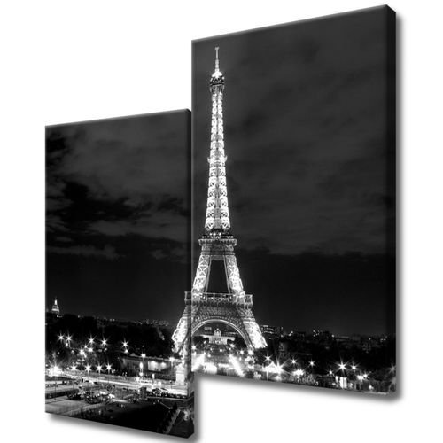 Obraz 60X60 Wieża Eiffla Blackandwhite na Arena.pl