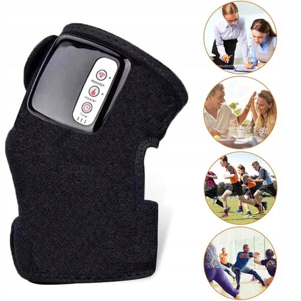 MASAŻER STABILIZATOR KOLANA ŁOKCIA BARKU ORTEZA GRZEJĄCA BEZPRZEWODOWY zdjęcie 9