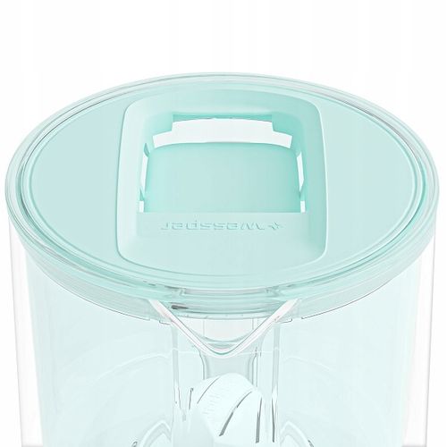 Dzbanek filtrujący szklany Wessper WES202-MT 3l Mięta 1x filtr aquaclassic na Arena.pl