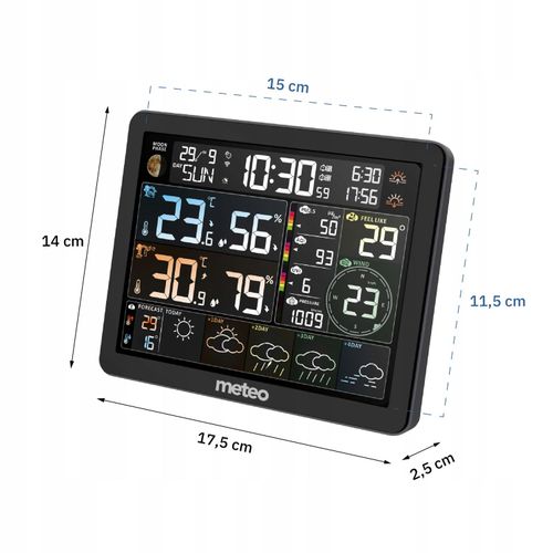 Stacja pogodowa WIFI + miernik zanieczyszczenia powietrza na Arena.pl