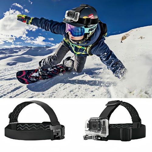 TECH-PROTECT GA100 HEAD MOUNT GOPRO / DJI BLACK na Arena.pl