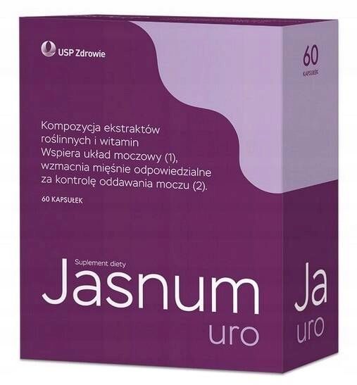 Jasnum Uro 60 kapsułek - USP zdjęcie 1