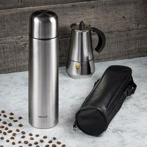 termos stalowy 750 ml click-clack kinghoff kh-4053 na Arena.pl