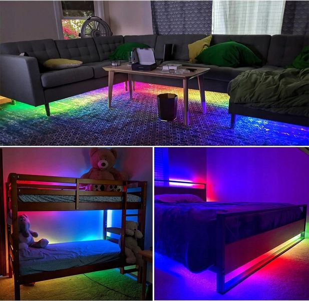 TAŚMA LED 5M RGBIC WS2811 BLUETOOTH EFEKT TĘCZY zdjęcie 14