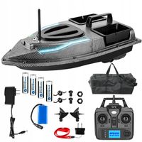 Łódka Zanętowa Flytec V900 RC GPS 2 Podajniki 1500g Zasięg 500m Pilot