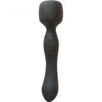 różdżka wibrująca z ogrzewaniem lola games czarna usb 22 cm