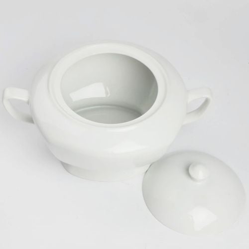 WAZA DO ZUPY PORCELANOWA 2,8L BIAŁA - ELEGANCKIE NACZYNIE STOŁOWE na Arena.pl