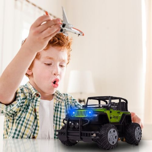 SAMOCHÓD AUTO TERENOWE JEEP RC 1:20 METALOWE ZDALNIE STEROWANE DLA CHŁOPCA na Arena.pl