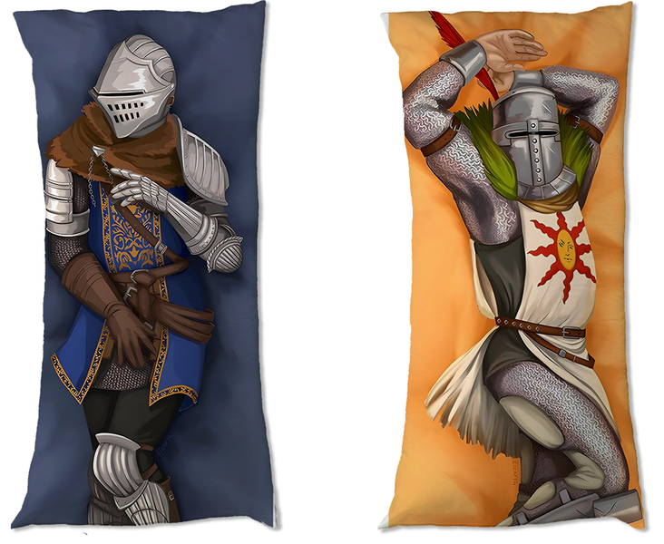 Dakimakura Dark souls DO WYBORU 90x45 zdjęcie 1