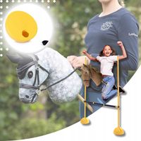 PRZESZKODY HOBBY HORSE AKCESORIA DLA KONIKA DO SKAKANIA KOŃ NA KIJU 135cm