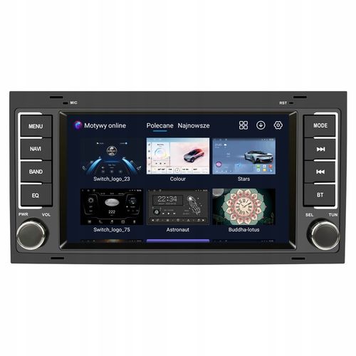 RADIO SAMOCHODOWE ANDROID 2+32 GB VW MULTIVAN T5 TOUAREG CAR PLAY ANDROID A na Arena.pl