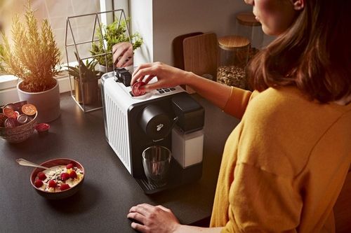 Ekspres kapsułkowy Tchibo CAFISSIMO MILK 1350W 1,2L Biały na Arena.pl