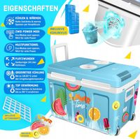 LODÓWKA TERMOELEKTRYCZNA DO CHŁODZENIA ŻYWNOŚCI 40L 12V NIEBIESKA