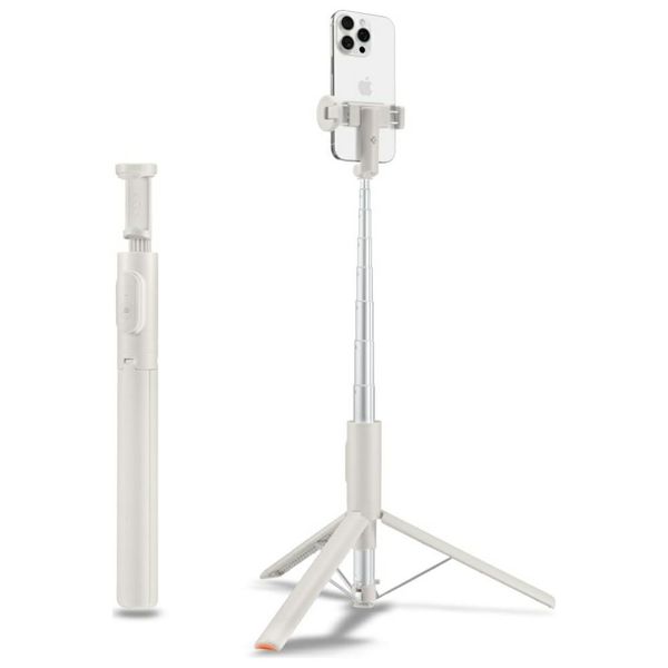 selfiestick spigen s541w bluetooth       tripod beżowy zdjęcie 1