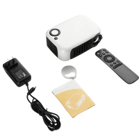 PROJEKTOR LED Mini BEZPRZEWODOWY 14-80" BIAŁY