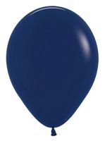 Balony lateksowe pastelowe granatowe navy blue, 30 cm 3 szt.