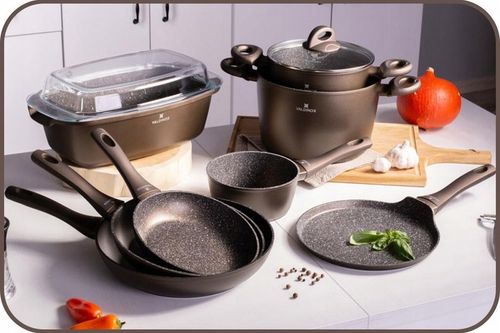 Patelnia do naleśników nieprzywierająca indukcja gaz Valdinox Aurum 24 cm na Arena.pl