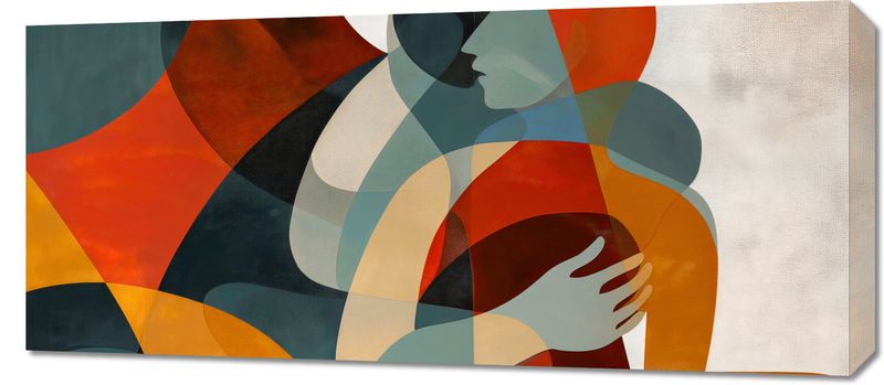 Obraz 90x40cm Objęcia zdjęcie 1