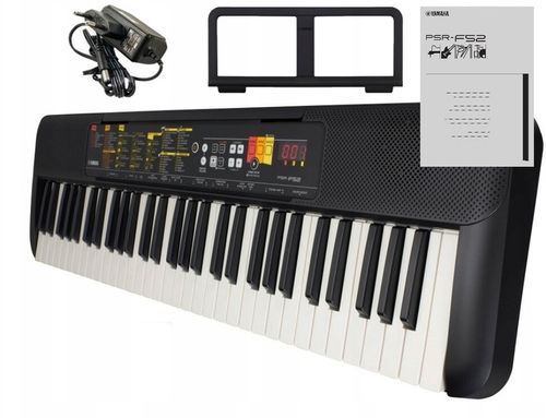 YAMAHA PSR-F52 KEYBOARD ORGANY DO NAUKI PULPIT ZASILACZ 5 OKTAW 61 KLAWISZY na Arena.pl