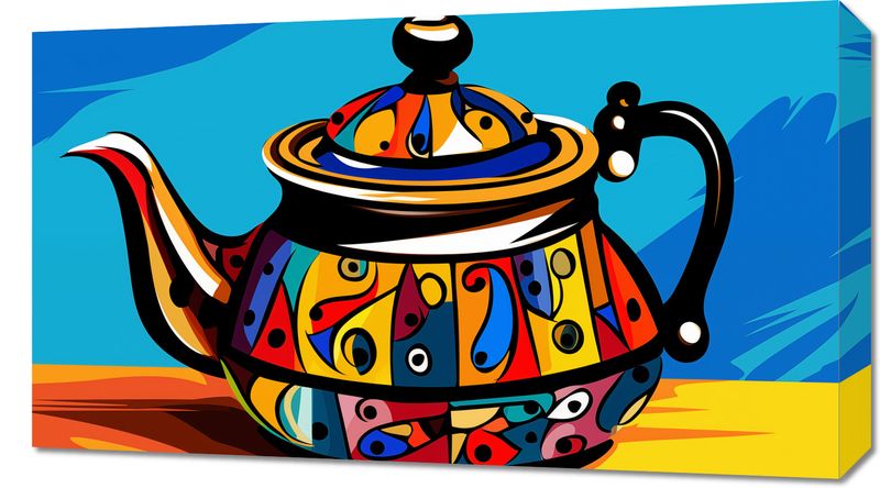 Obraz 70x40cm Może Herbatki? zdjęcie 1