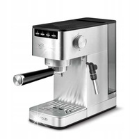 KOLBOWY EKSPRES CIŚNIENIOWY DO KAWY ZE SPIENIACZEM POLTI P10S 1450W SREBRNY