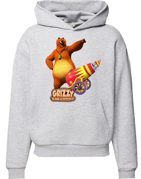 Bluza z kapturem Grizzy i Lemingi zdjęcie 3