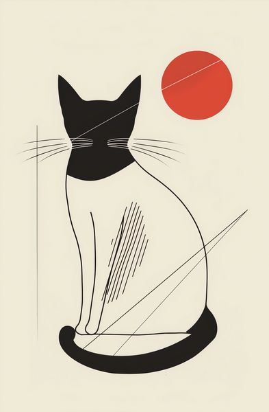 Plakat 56,6x86,4cm Czerwony Krąg zdjęcie 1