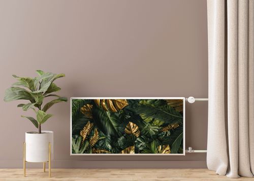 Osłona MAGNETYCZNA Grzejnika Liście Tropikalne Natura 120cm x 60cm na Arena.pl