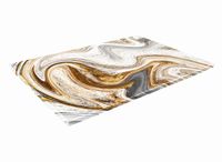 SZKLANA DESKA KUCHENNA 30x20 412a Złota farba