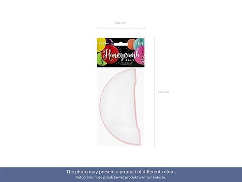 Kula bibułowa, niebieska, 20cm. na Arena.pl