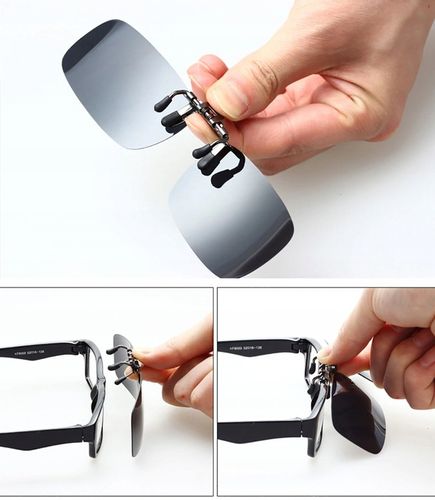 NAKŁADKI NA OKULARY KOREKCYJNE POLARYZACYJNE ITALY na Arena.pl