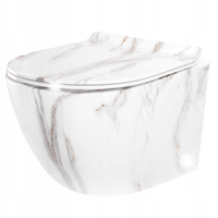 MISA WC WISZĄCA REA WC CARTER TORNADO AIAX SHINY IMITACJA KAMIENIA