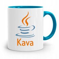 Kubek Błękitny Informatyka Programisty Kava Z Nadrukiem Ze Zdjęciem