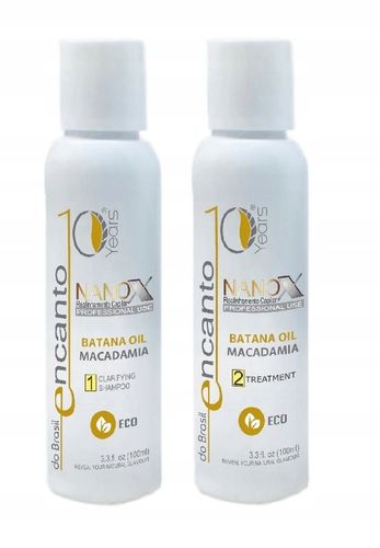 Encanto Nanox Keratyna zestaw do prostowania 2 x 100 ml na Arena.pl