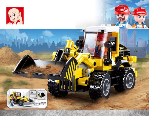 KLOCKI SLUBAN TOWN Koparko ładowarka 200 - B0803 na Arena.pl