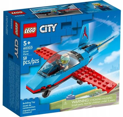 60323 - lego city - samolot kaskaderski na Arena.pl