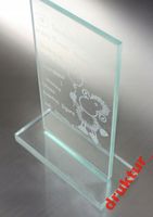 Statuetka szklana z GRAWEREM prezent dla rodziców upominek