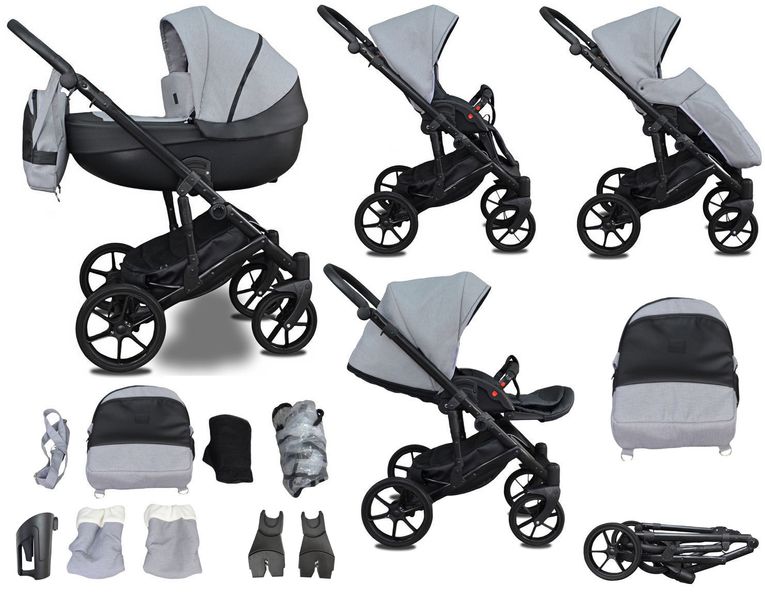 WÓZEK DZIECIĘCY 2w1 NXT Adaptery do Maxi Cosi Cybex Xlander Recaro zdjęcie 7