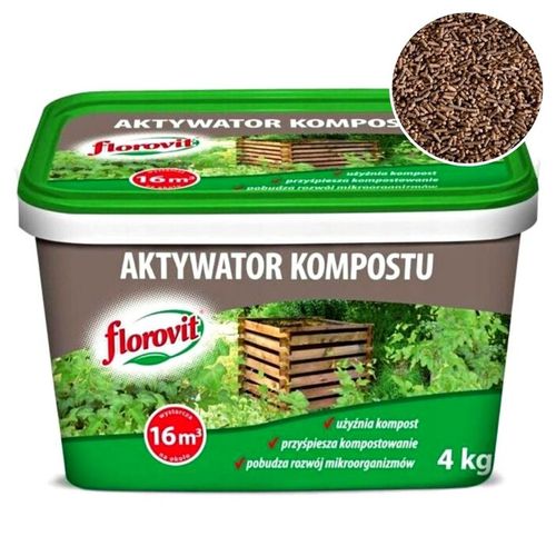 Aktywator kompostu FLOROVIT do kompostowania 4 kg na Arena.pl