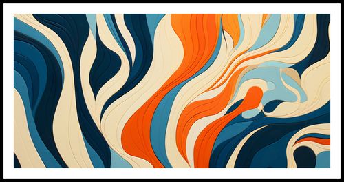 Plakat 91,3x44,5cm Oceaniczne Fale na Arena.pl