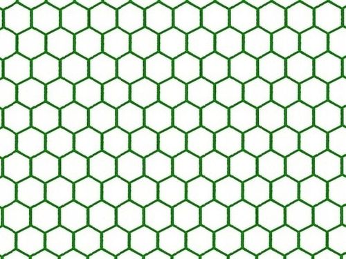 SIATKA HODOWLANA DO KLATEK SZEŚCIOKĄTNA OCYNKOWANA zielona 25x25mm 1,5m 25m na Arena.pl