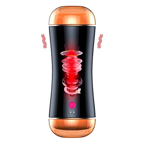 Masturbator-Vibrating Masturbation Cup USB 10 function + Interactive Function / Double Ends na Arena.pl